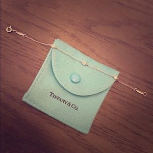 Tiffany & Co Sterling Silver and Diamond Bracelet